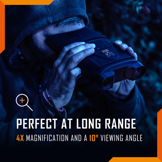 The Corsac 2 are a perfect pair of long range night vision binoculars