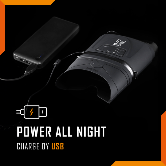 The Corsac 2 can be recharged on the go from a power bank