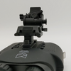 Nightfox Click Dovetail Helmet Adapter for Nightfox Cape - Mount connected to NVGs