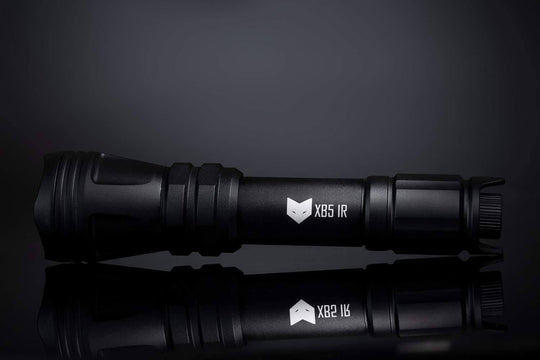 Nightfox XB5 850nm Infrared LED Flashlight | XB5 IR | Side angle