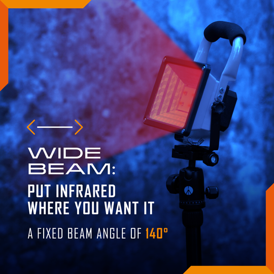 Nightfox Arc | Powerful IR Floodlight | Wide beam | USB charging