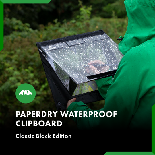 Waterproof Clipboard by Paperdry, A4 Portrait, Black