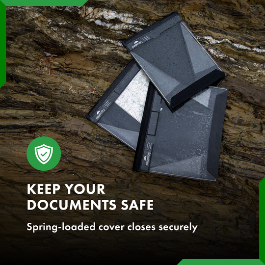 Waterproof Clipboard by Paperdry, A4 Portrait, Black