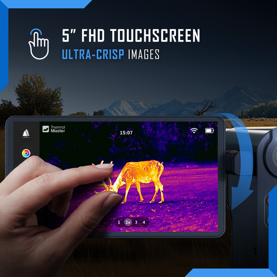 Thermal Master DV2 - 5-inch touchscreen