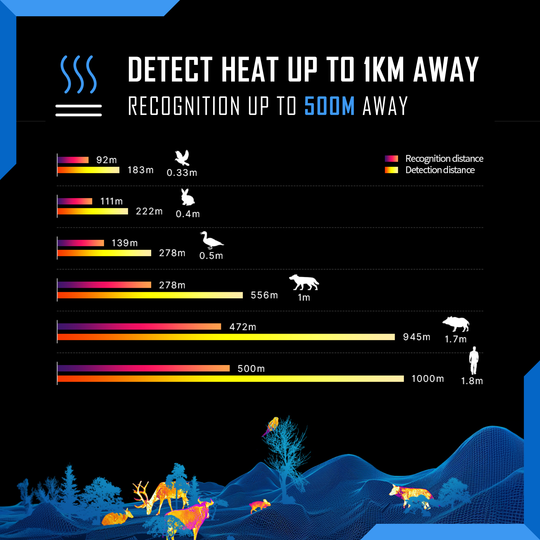 Thermal Master DV2 - object recognition