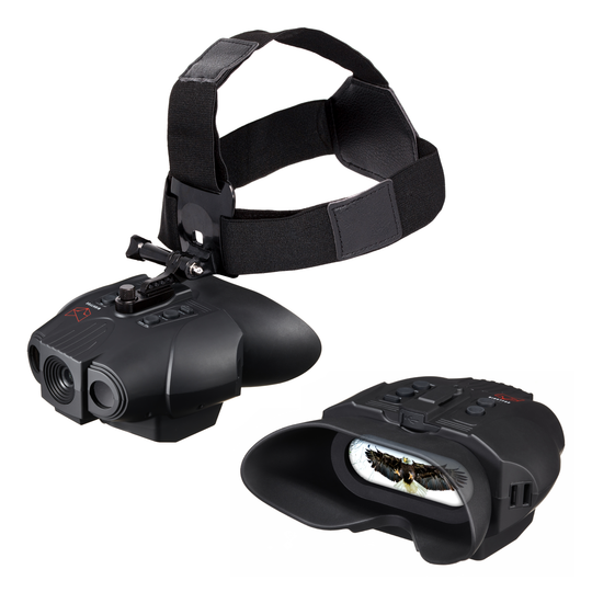 Nightfox Red HD Night Vision Goggles with Head Mount