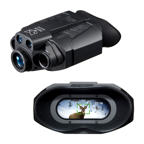 Nightfox Vulpes HD Rangefinder Night Vision Binocular from two angles