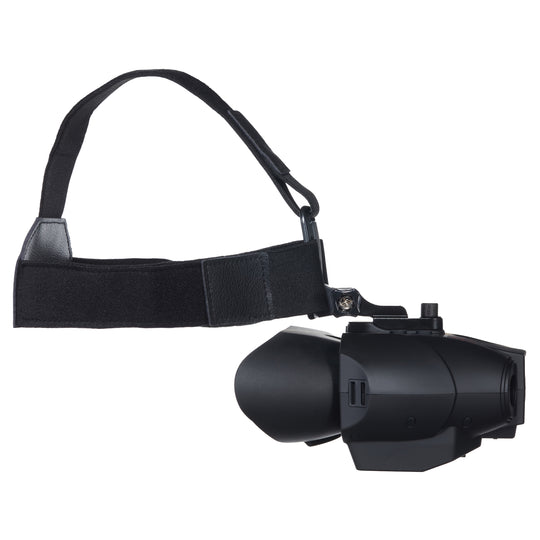 Replacement Head Mount for Swift 1 and Red attached to an NVG